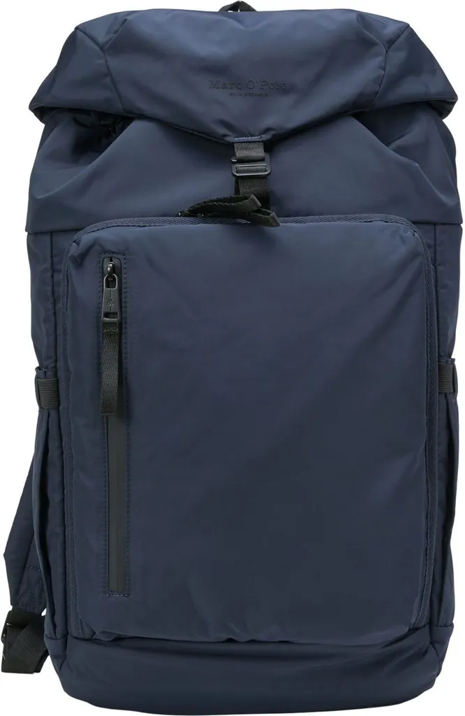 Sac à Dos pour Ordinateur Portable Marc O'Polo Bleu Marine Multimédia