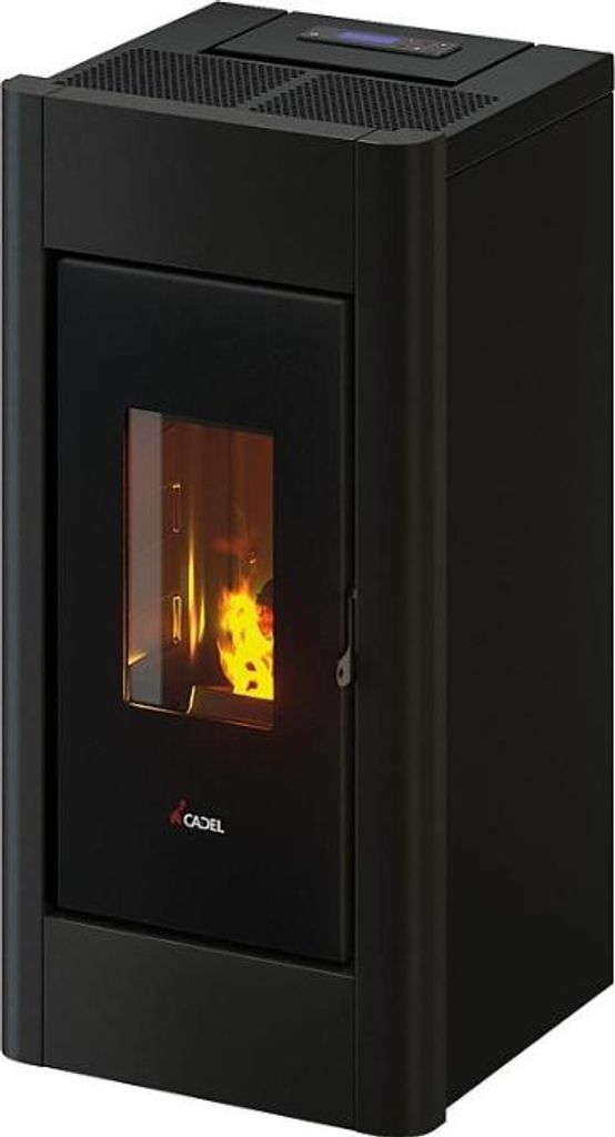 Cadel Pelletofen Sweet 7Air Metall Rot 7 kW Pellet Air Kamin Kaminofen