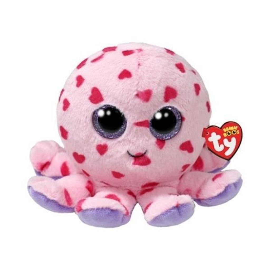 Ty Bubbles Pink Octopus boo reg Val24 0 0 STK
