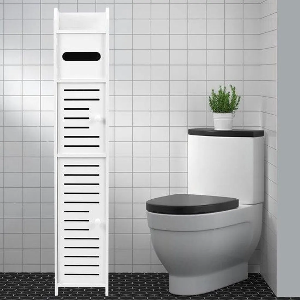 Porte-papier toilette compact 14cm : fini le désordre en salle de bain