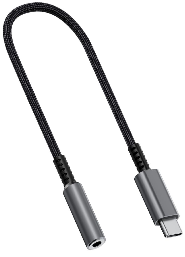 Rolio USB C zu Aux Adapter - 3.5mm Audio Jack - Premium Quality Sound - Universal - USB C zu Audio - Funktioniert mit allen USB-C Geräten wie Macb...