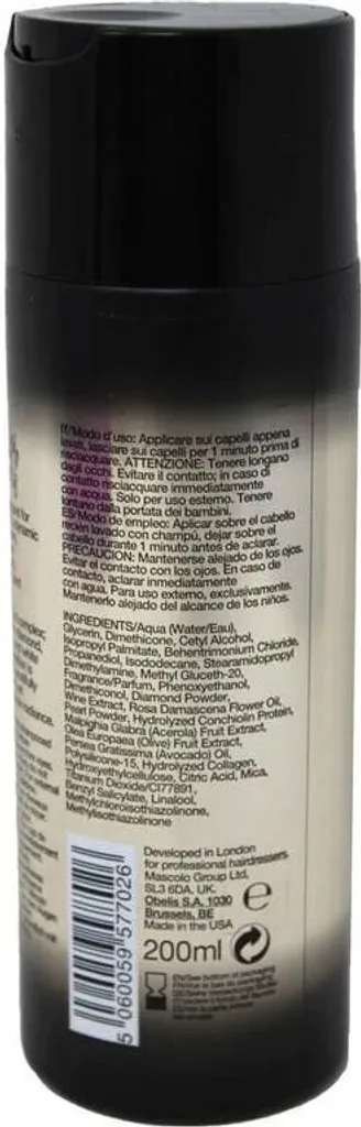 Après-shampooing Cheveux Ternes Label.m Diamond Dust 200ml - 6