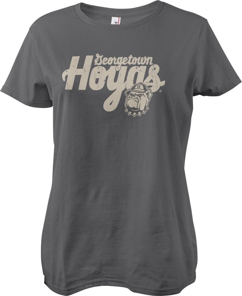 Washed Hoyas Girly Tee - Large - DarkGrey Produktbild 