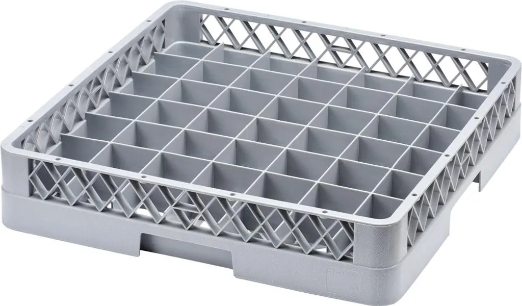 Rack Lavastoviglie Industriale 50x50 cm 49 Vani in Polipropilene