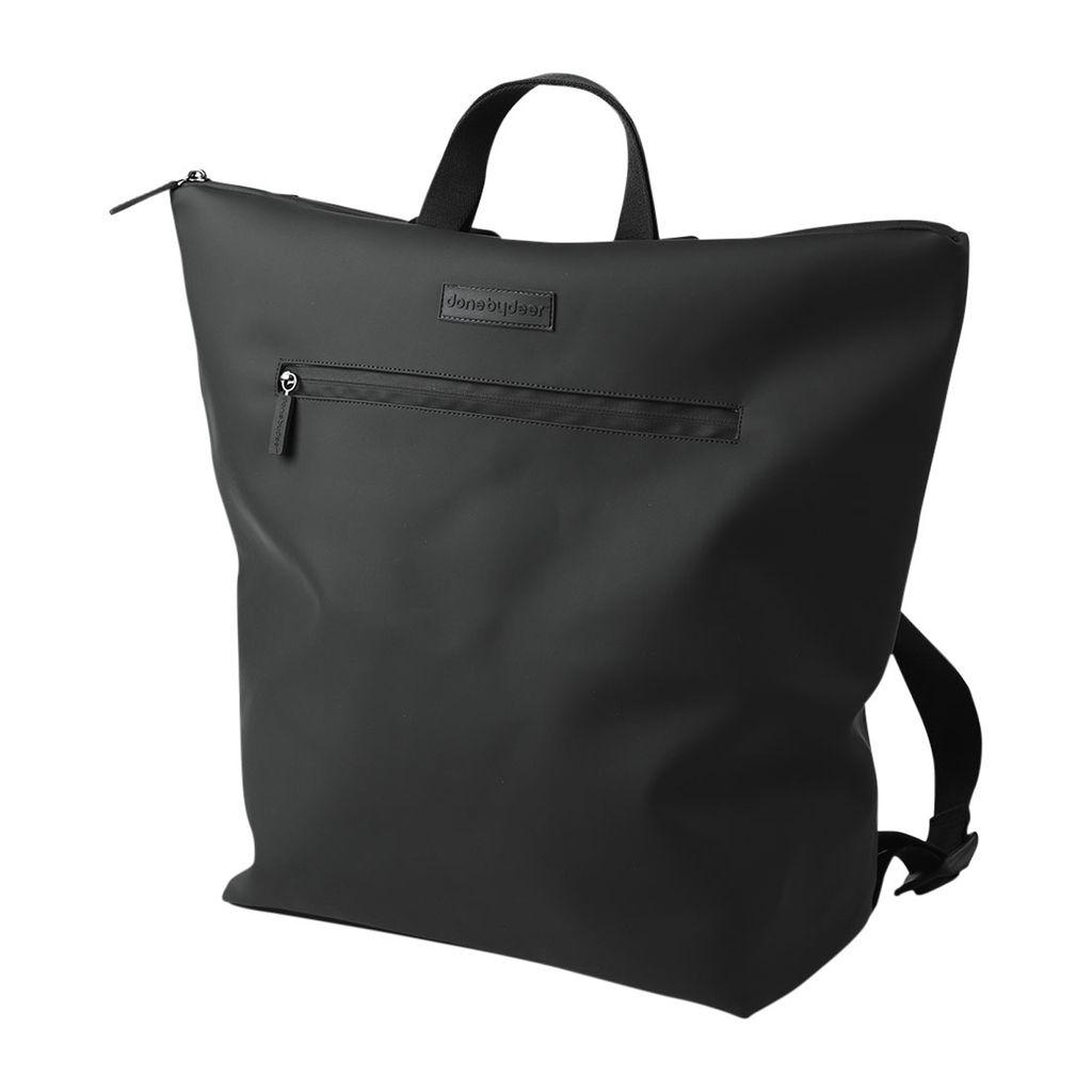 Done By Deer Wickelrucksack Tasche Rucksack Schwarz Recycelte Materialien