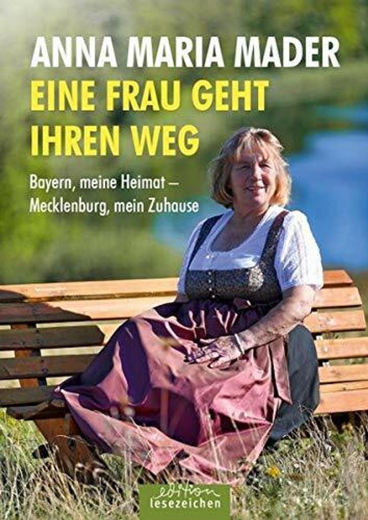Eine Frau geht ihren Weg