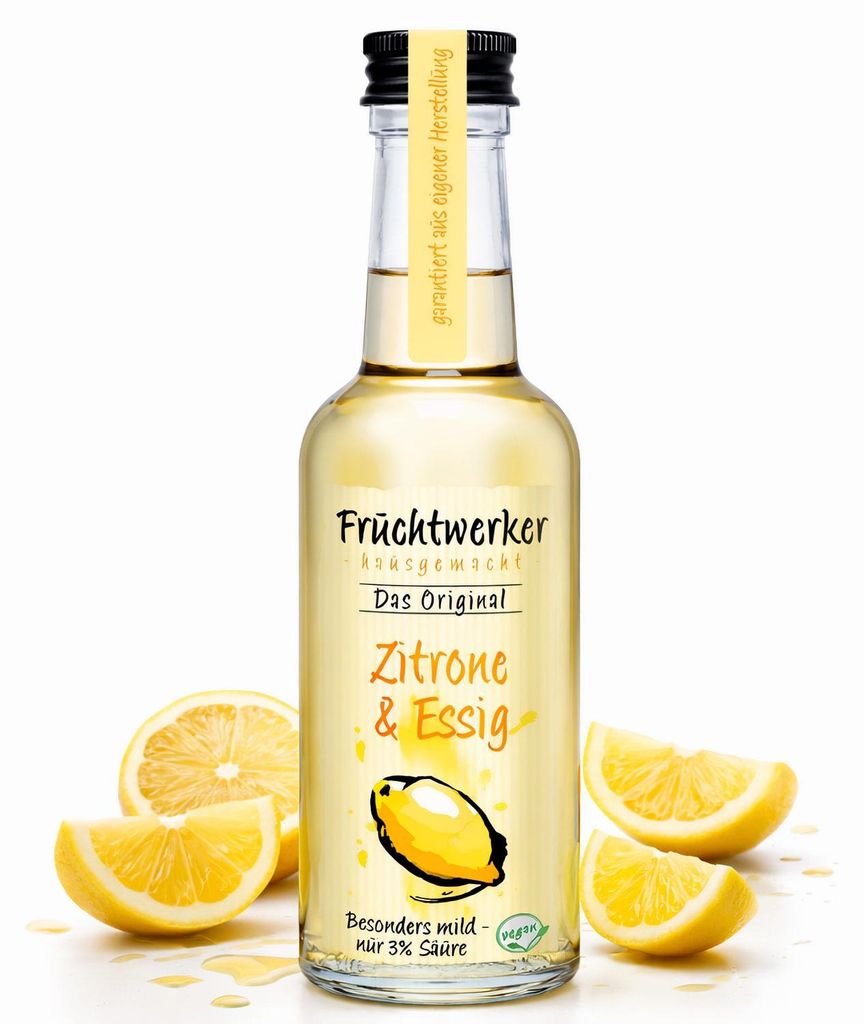 Fruchtwerker Zitrone & Essig 250ml Produktbild 