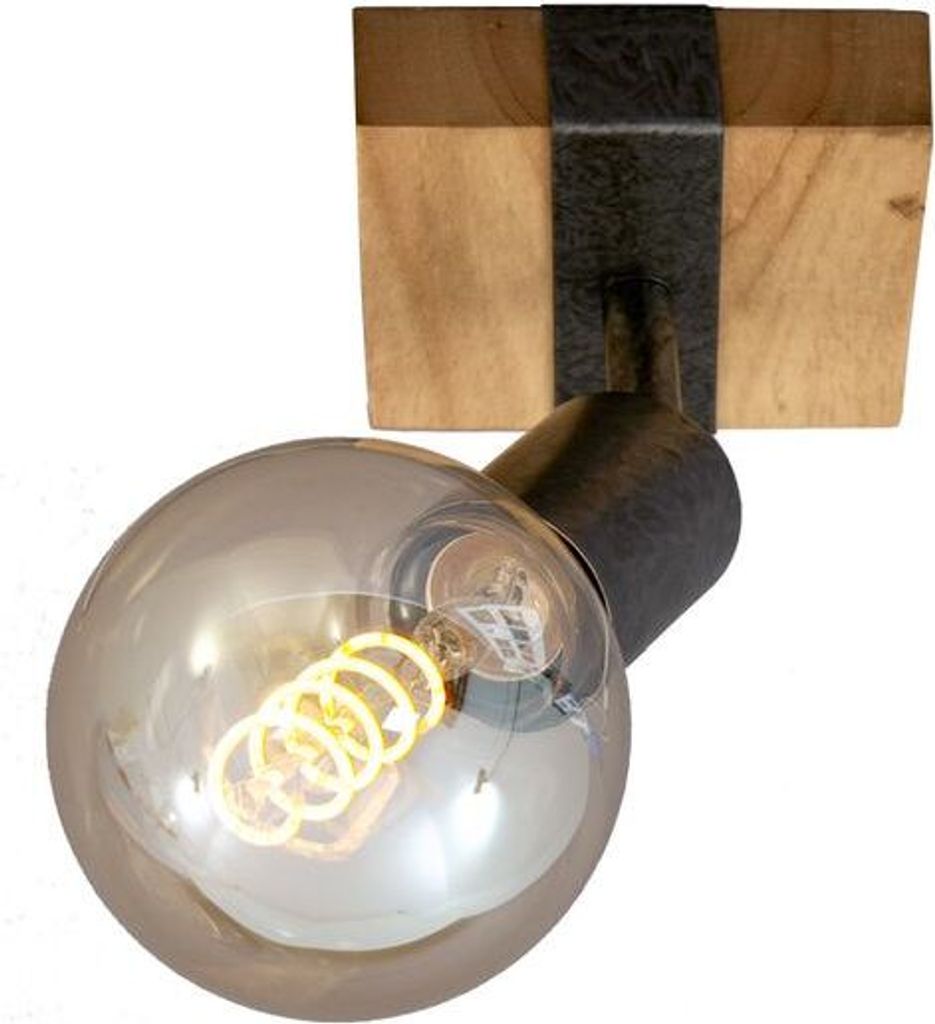 Wandspot Wandlampe retro dreh-& schwenkbar 1xE27 Produktbild 