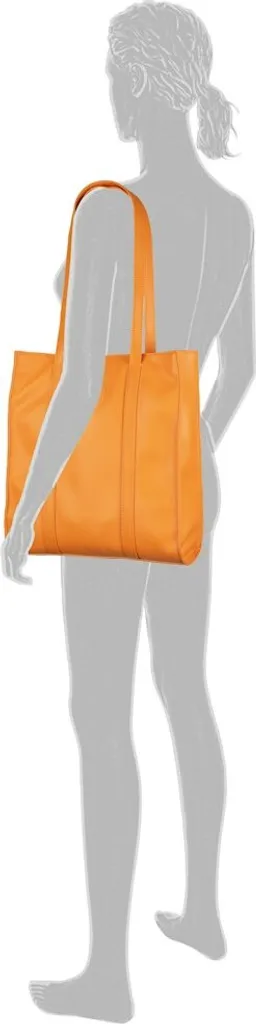 Cabas Gabor Elfie Orange avec fermeture éclair sécurisée format M
