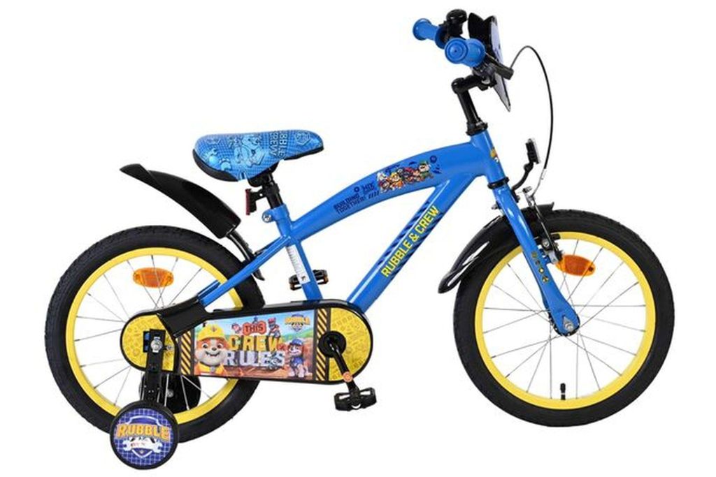 Rubble & Crew Kinderfahrrad - Jungen - 16 Zoll - Blau