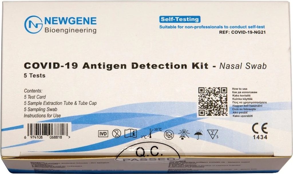 5 Stück Covid-19 Antigen-Nachweis-Kit - Nasenabstrich, Für Produktbild 31