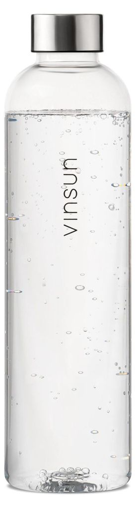 Trinkflasche 1L Sportflasche Wasserflasche BPA frei Kohlensäure geeignet Vinsun