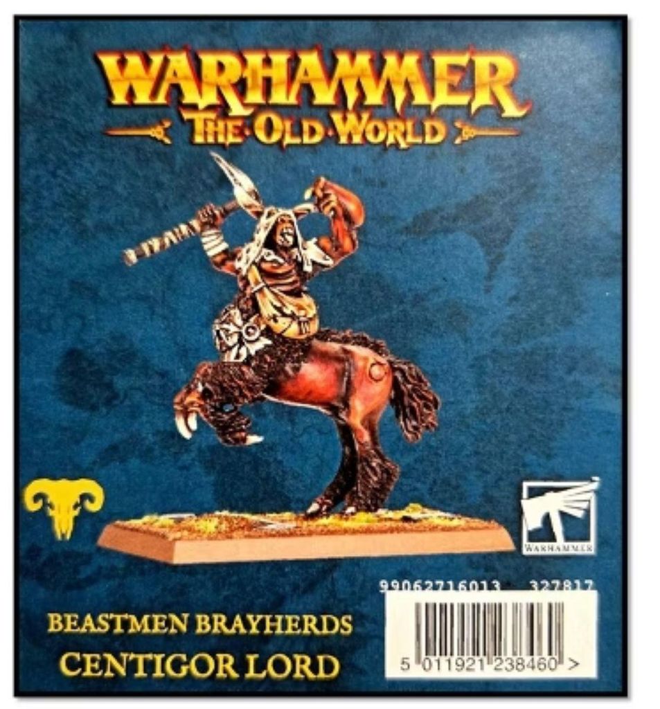Warhammer The Old World Beastmen Brayheards Centigor Lord