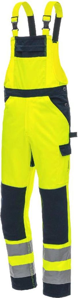 NITRAS Warnschutz Latzhose MOTION TEX VIZ Gr. 42 gelb