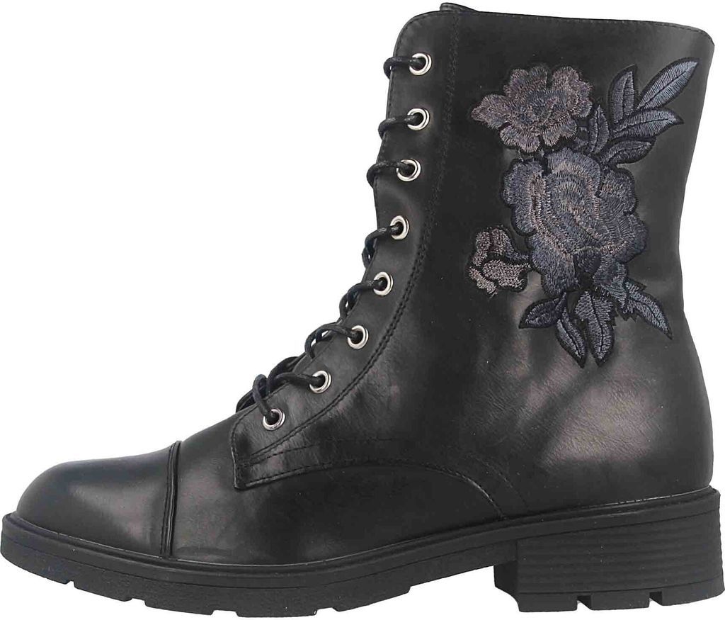 Fitters Footwear Silvana Boots in Übergrößen Schwarz Produktbild 