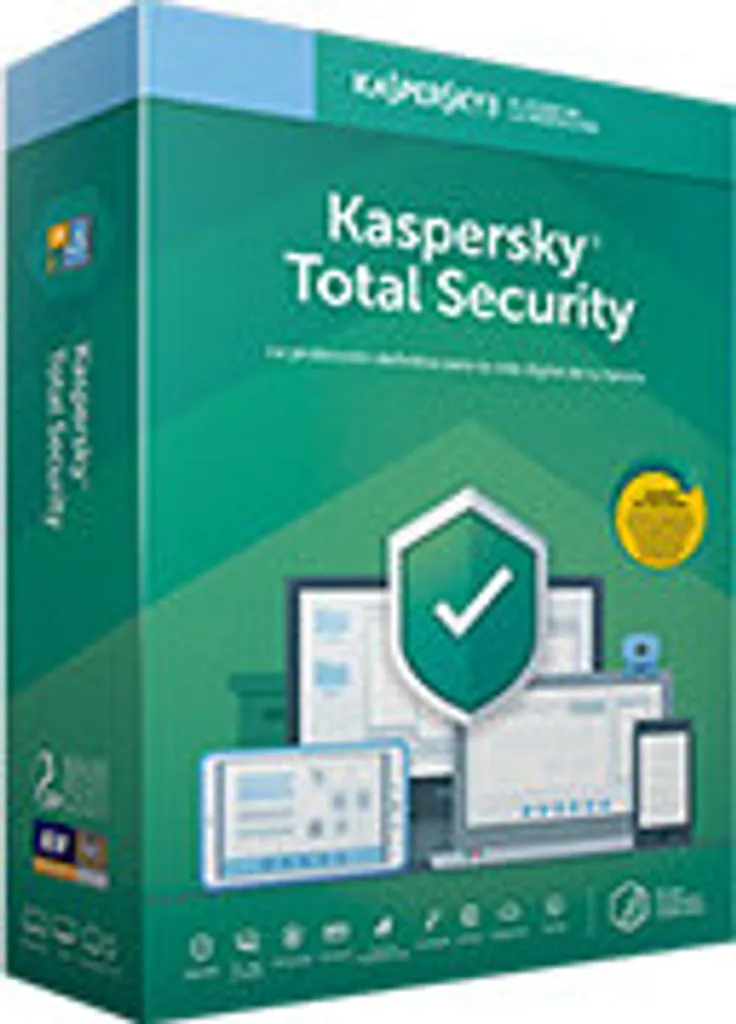 Protéger votre PC avec Kaspersky Total Security 2019 Italien 2 Ans 1 PC