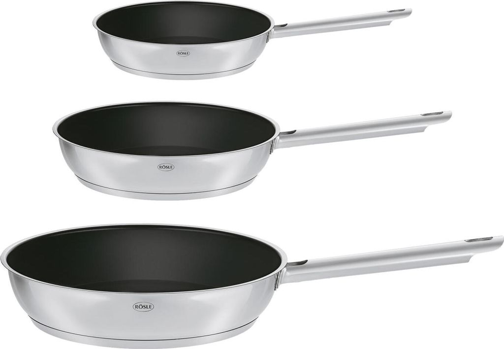 Zestaw patelni Rösle Elegance ø 20/24/28 cm 3-częściowy - Zdjęcie produktu 