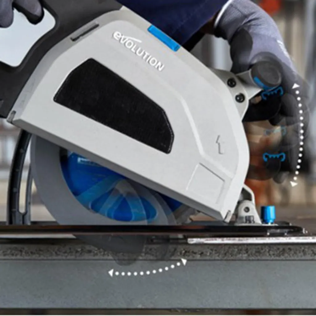 Scie circulaire pour acier S210CCS Evolution avec lame carbure 210 mm