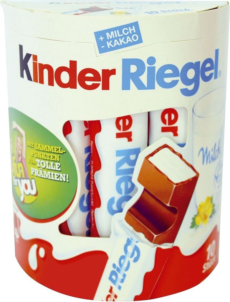 Krabička KinderRiegel - 10 tyčiniek po 21 g Obrázok produktu 11