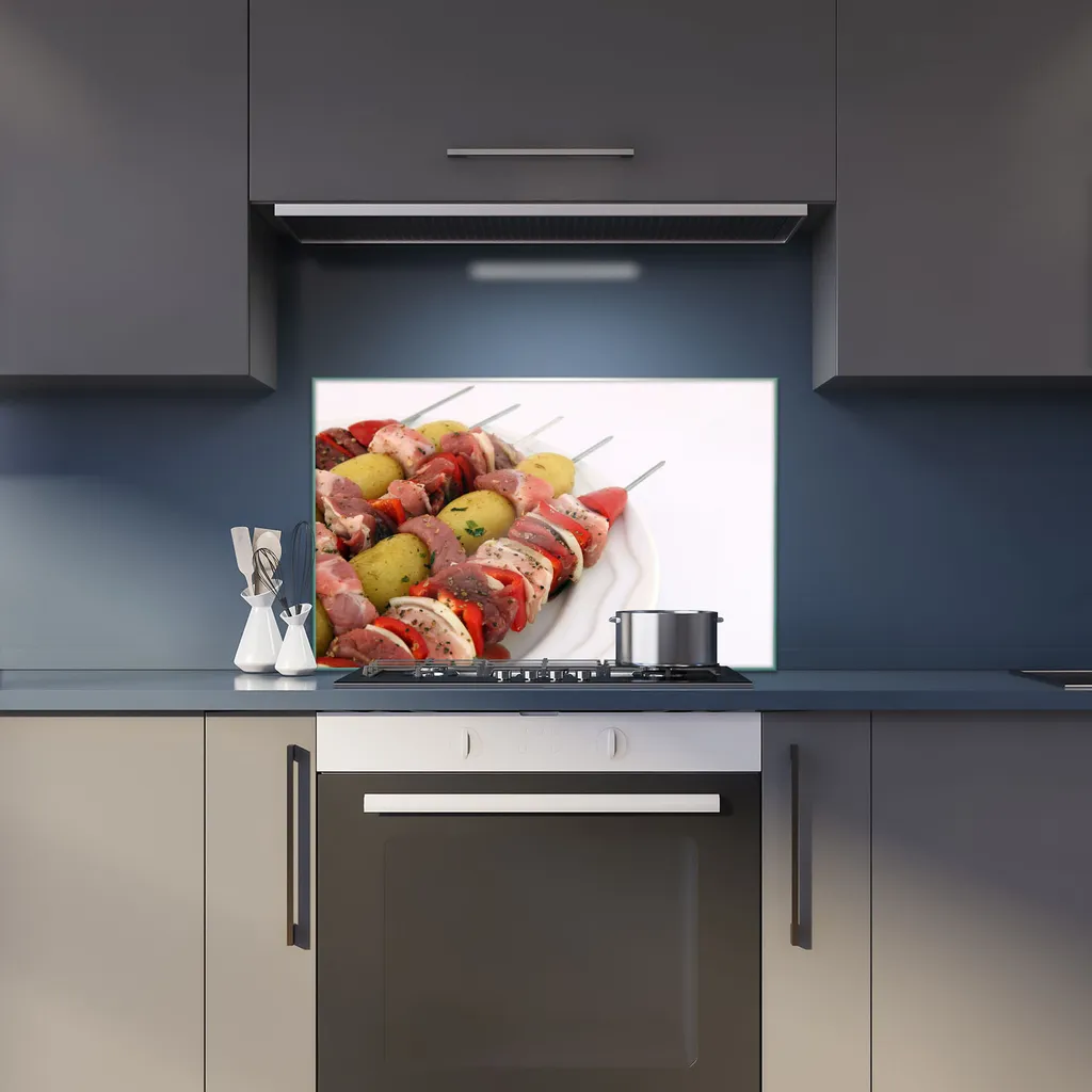 Piastra Vetro 80x52 Food Brown per Piano Cottura | Protezione Totale - 6