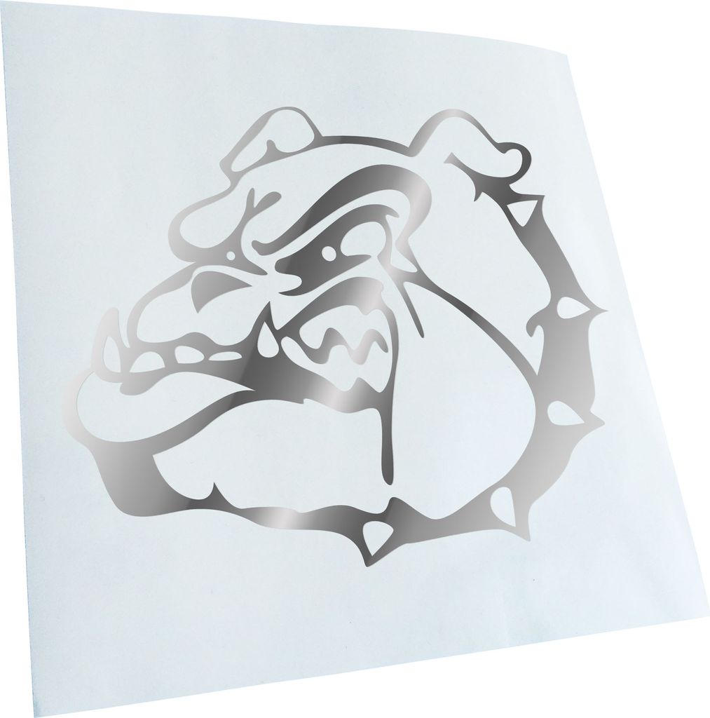 hauptsachebeklebt Kiwistar - Autoaufkleber - Bulldoggen Symbol - Kampfhund Heckscheibe - Aufkleber für Auto Kfz Fahrrad, LKW, Truck Mofa