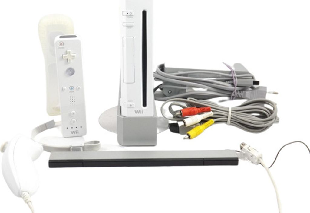Nintendo Wii Konsole (RVL-001) Weiß + Original Remote / Produktbild 