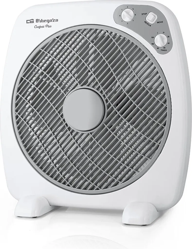 Ventilateur Box 40cm Orbegozo BF 0140 à Grille Rotative et 3 Vitesses