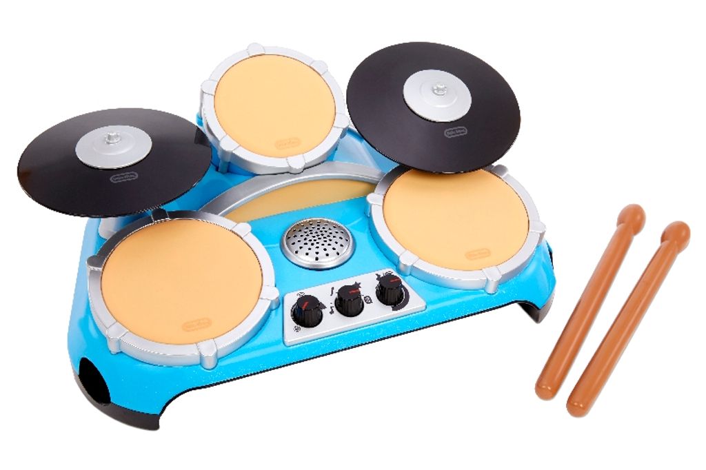 Little Tikes My Real Jam Drum Set, Musikspielzeug, Trommel, 3 Jahr(e), AA, Mehrfarbig