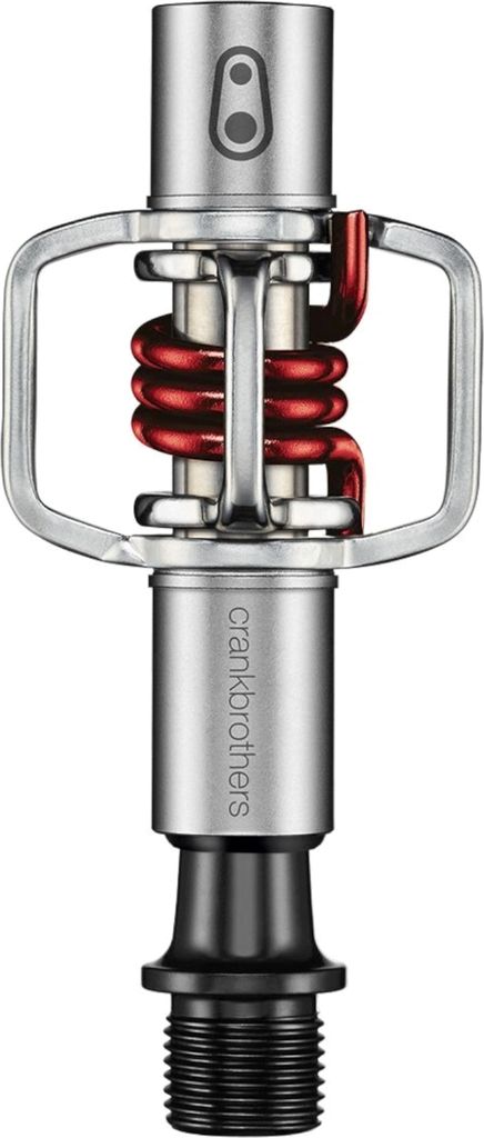 Crankbrothers Klickpedale XC Eggbeater 1 , silber / rot Produktbild 