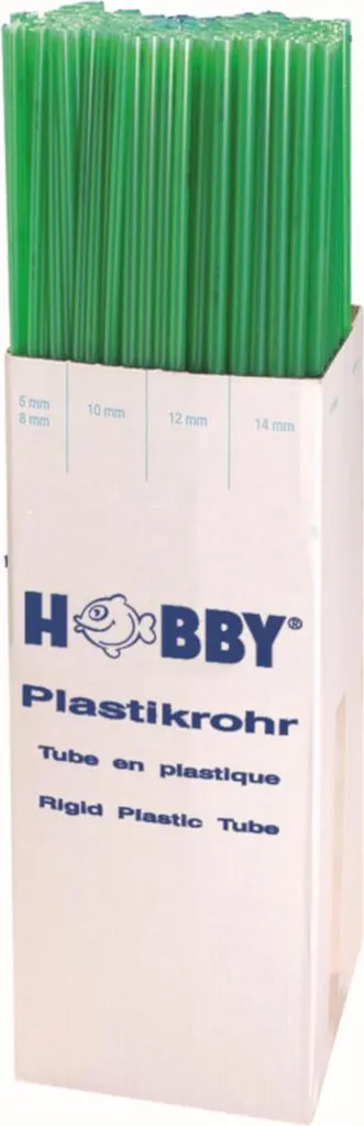 Hobby Tubo Plastica Rigido 10mm 1m | Ideale per Acquari e Fai da Te