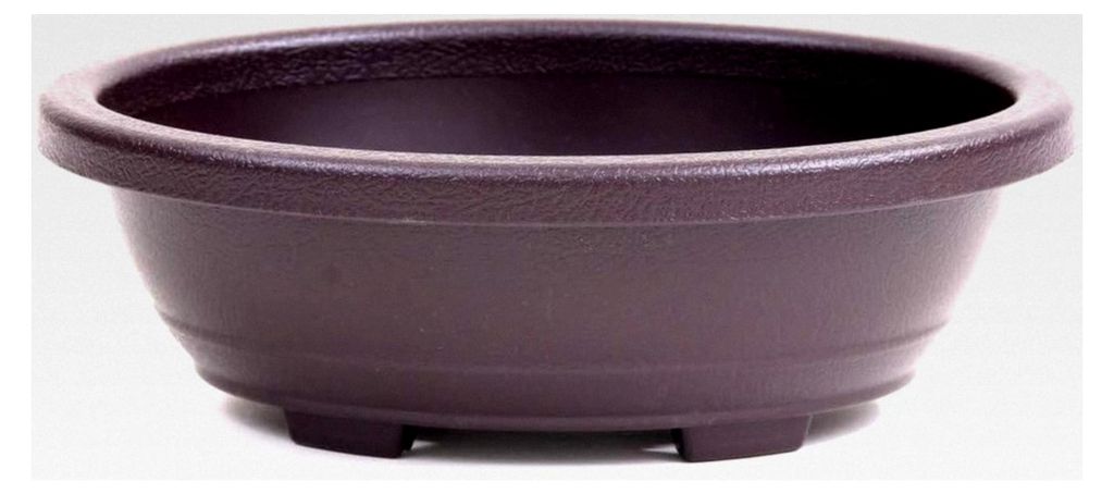Bonsai-Schale oval 18,5 x 14,5 x 6 cm Kunststoff
