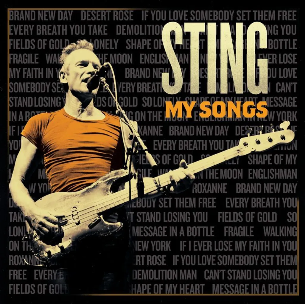 Album Sting My Songs LP - Retrouvez la Chaleur du Son Vinyle Authentique