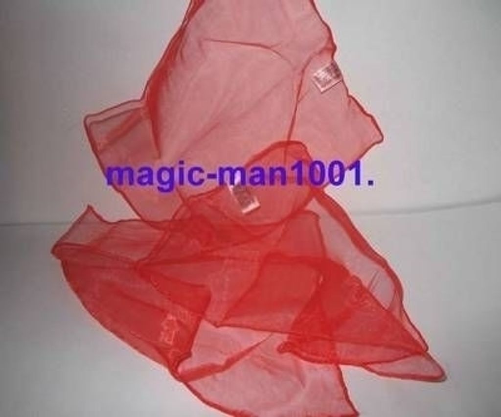 3 x Jongliertücher 20 x 20 cm in rot Produktbild 