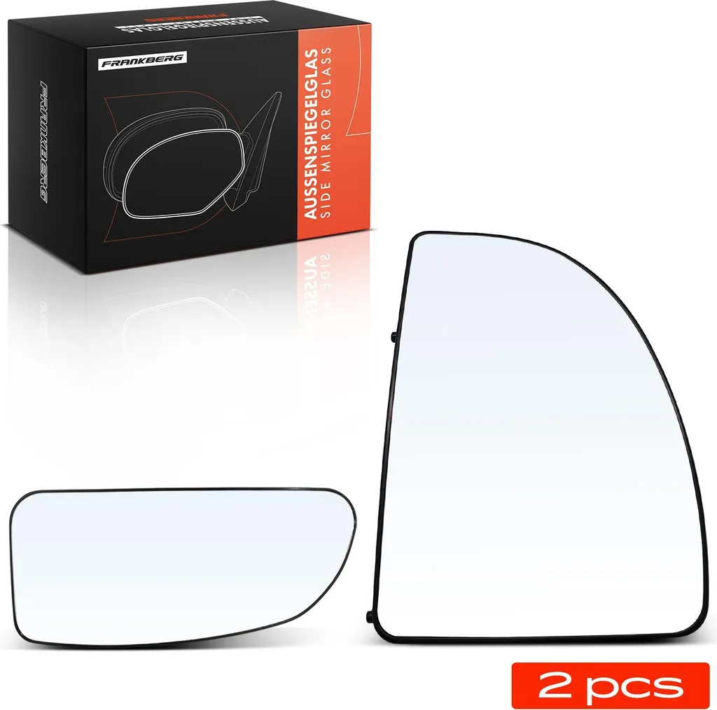 Remplacer Verre de Rétroviseur Droit Cassé Ducato Jumper - Pack de 2