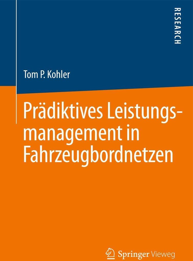Prädiktives Leistungsmanagement in Fahrzeugbordnetzen