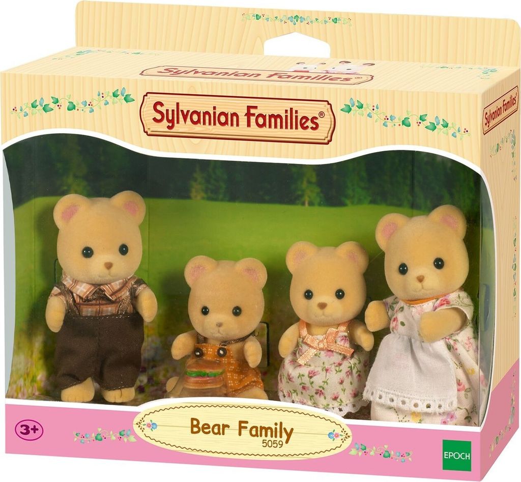 Sylvanian Families Bären: Familie Pelzig Produktbild