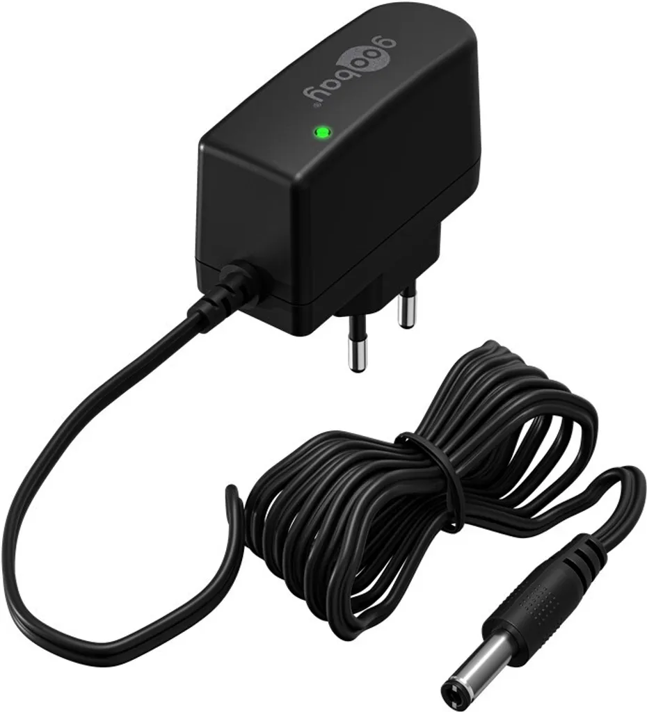Alimentatore Universale 12V Goobay per Strisce LED e CCTV 12W