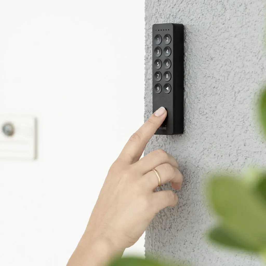 Nuki Keypad 2.0 Bluetooth - Clavier Tactile et Biométrique Haute Sécurité - 16
