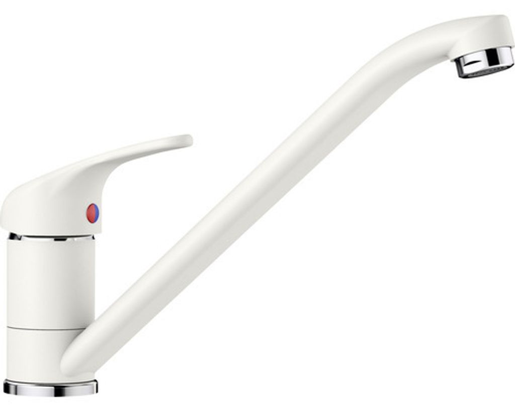 BLANCO DARAS, Weiß, Hebelgriffe, Einzelbild, Keramik, 360°, Produktbild 