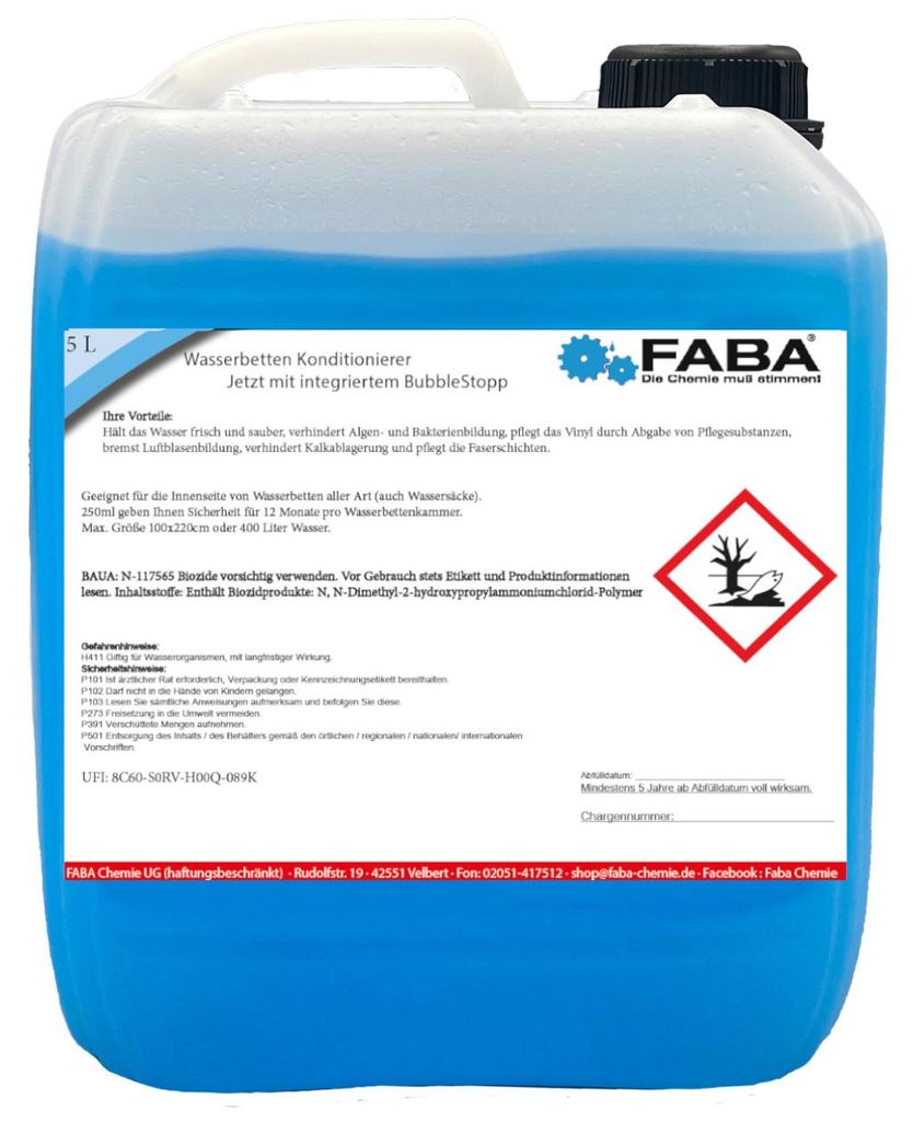 FABA Wasserbett Conditioner,  Wasserbett Konditionierer mit Produktbild 