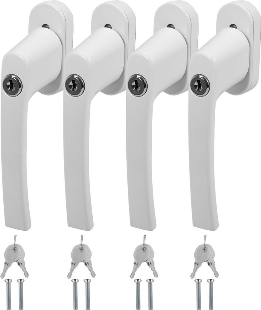 Clanmacy Fenstergriff Fenstergriffe Alu Set Produktbild 