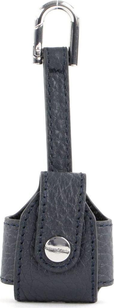 Marc O'Polo Leder Anhänger Taschenzubehör Cody Key Ring Deep Sky dunkelblau