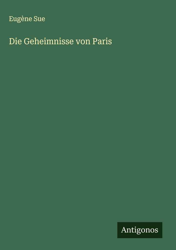 Die Geheimnisse von Paris