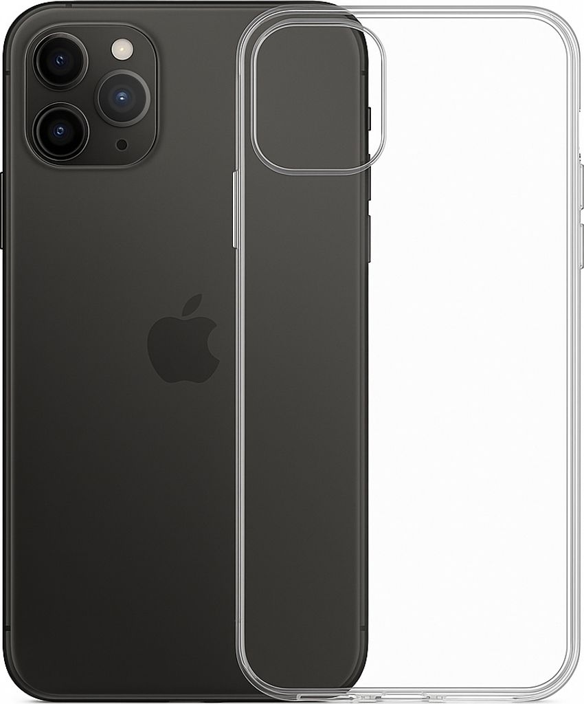 Mobigear Ultra Thin Durchsichtig iPhone 12 Pro Max Hülle Flexibles TPU Extra Dünn Backcover - Transparent
