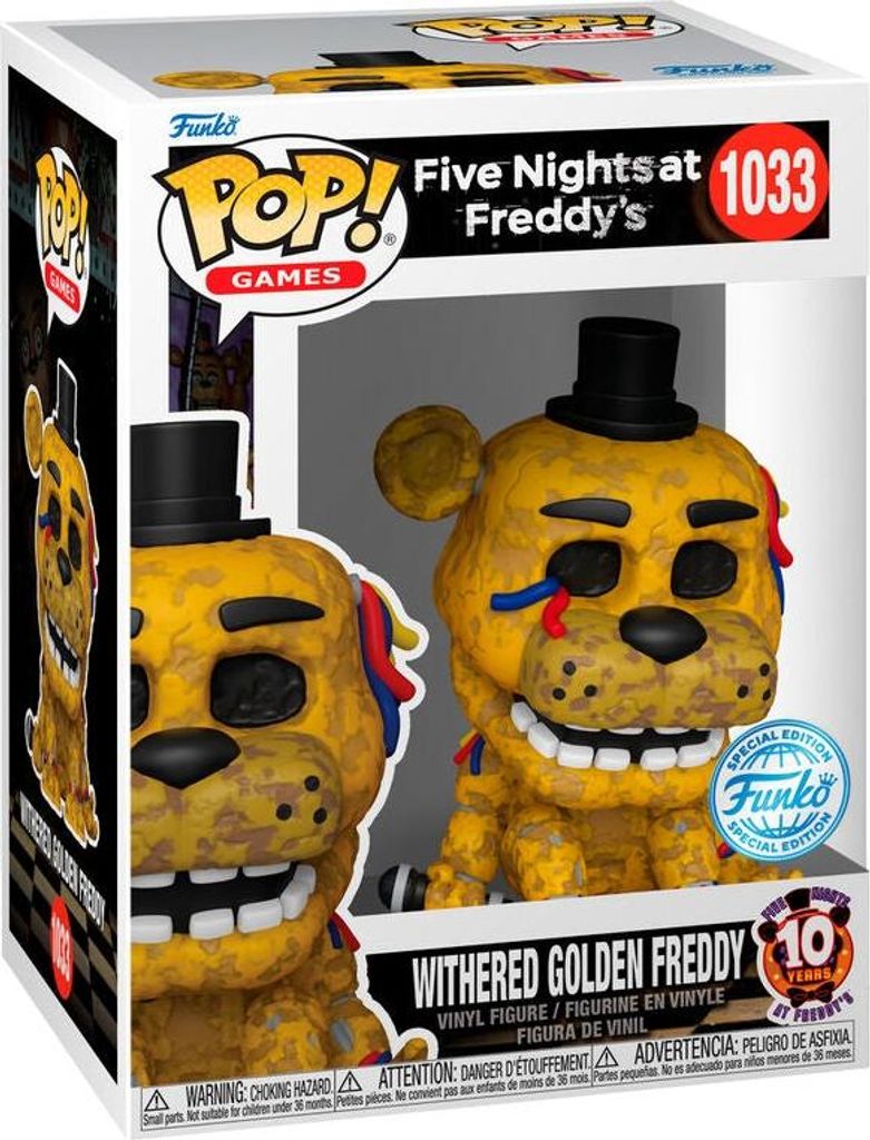 Five Nights at Freddy's - Goldene Freddy-Actionfigur