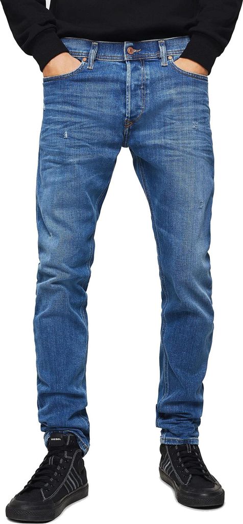 Diesel Tepphar 083AX Herren Jeans Hose Slim Carrot