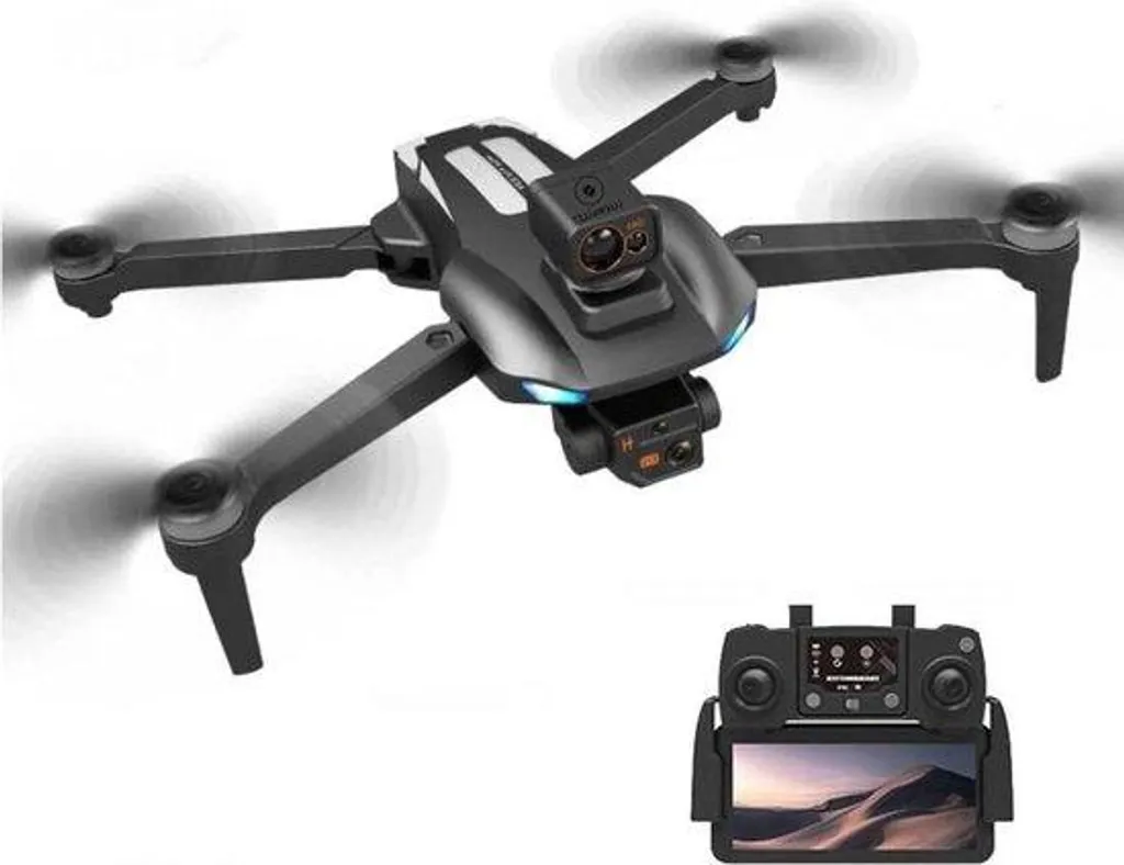 Drone GPS Anti-Collision : Vidéos Stables EIS et Portée 1200m Sans Risque