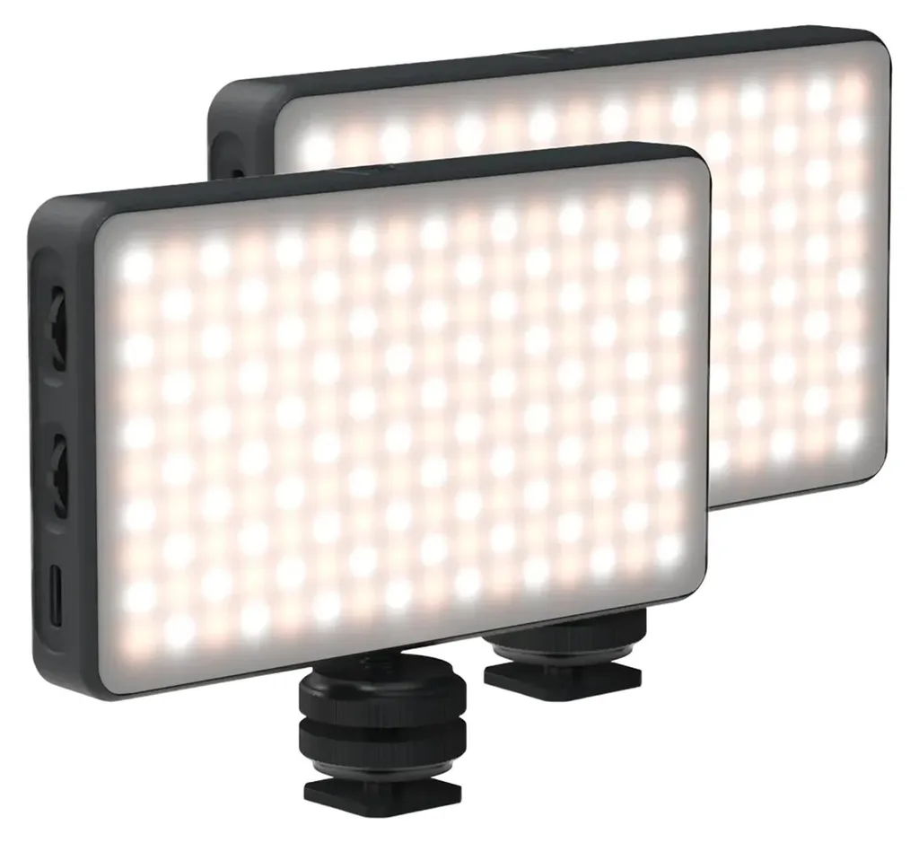 Lampe Vidéo LED ProLED Bicolore 2500-6500K avec Batterie Longue Durée
