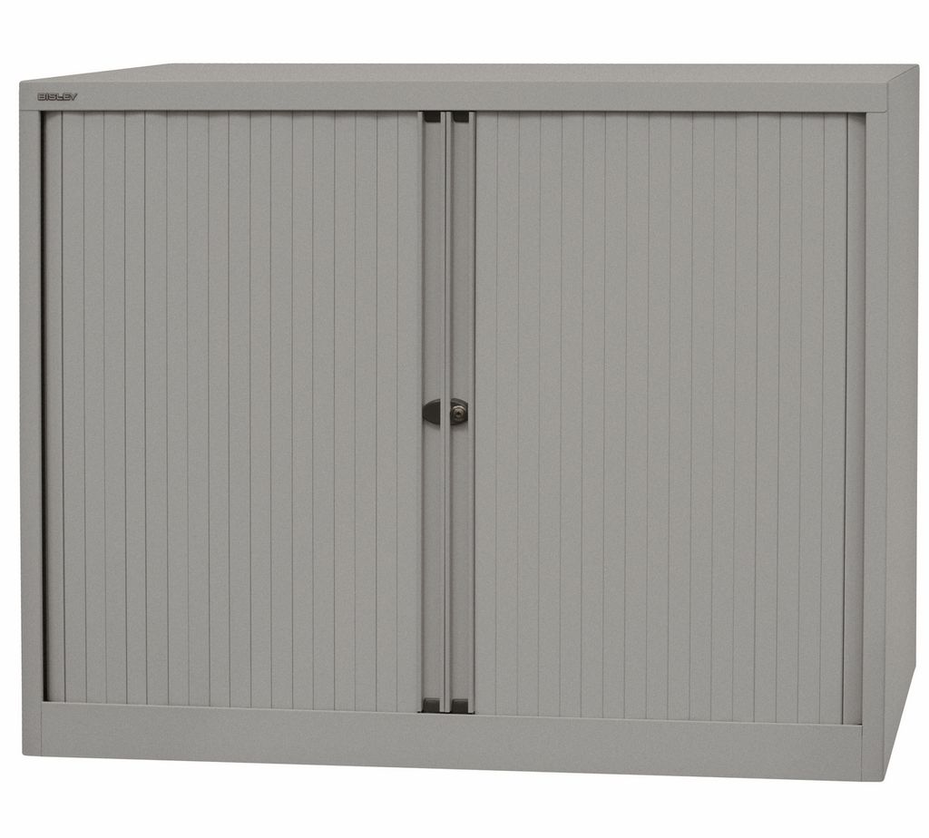 Bisley Rollladenschrank EuroTambour - Farbe: Silber