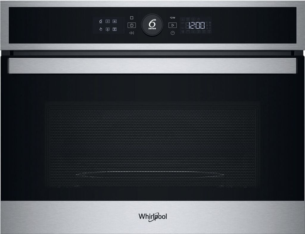 Whirlpool WMW47HMXI Schwarz, Edelstahl Kombi-Mikrowelle Integriert 40 l 900 W